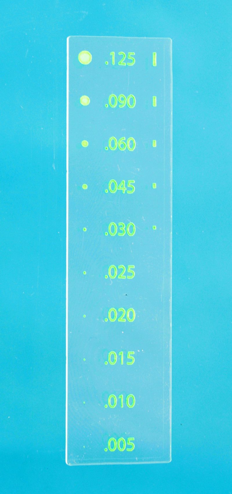 Fluorescent Comparator